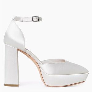 Loeffler Randall Selina Bridal Block Heel (NEVER WORN, IN BOX)